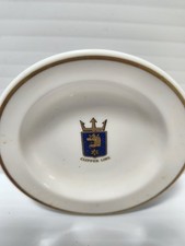 Vintage Clipper Line Ashtray Rorstrand Sweden Mid-Century Cruise Ship...