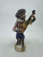 Meissen porcelain monkey band figure