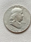 New Listing1951 S Franklin silver half dollar extra fine coin ..plus a surprise