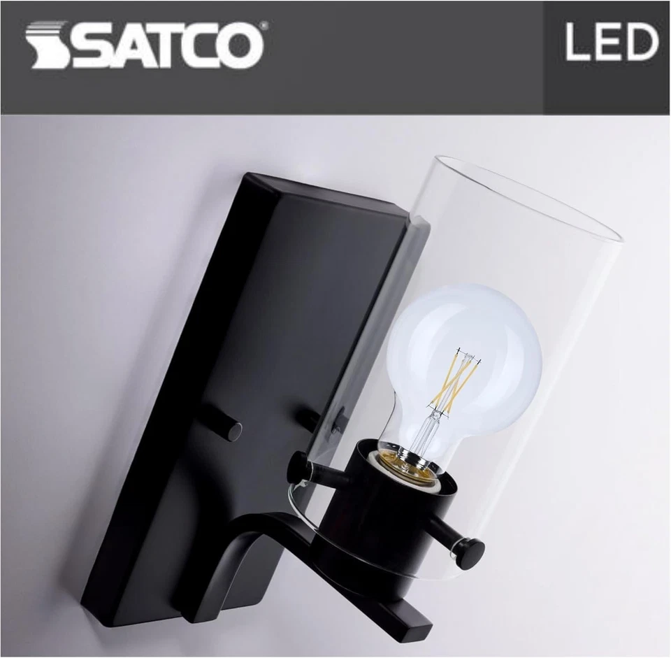 SATCO S12485 - 6 Watt G40 LED Globe Light Bulb - 3500K - 120 Volts (6 Pack) - Image 2 of 4