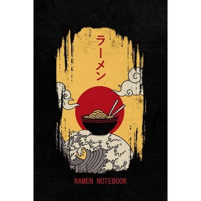 Ramen Notebook: Japanese Noodle Soup, 120 Pages, 6 X 9 Inches, Dot Grid Pape FS