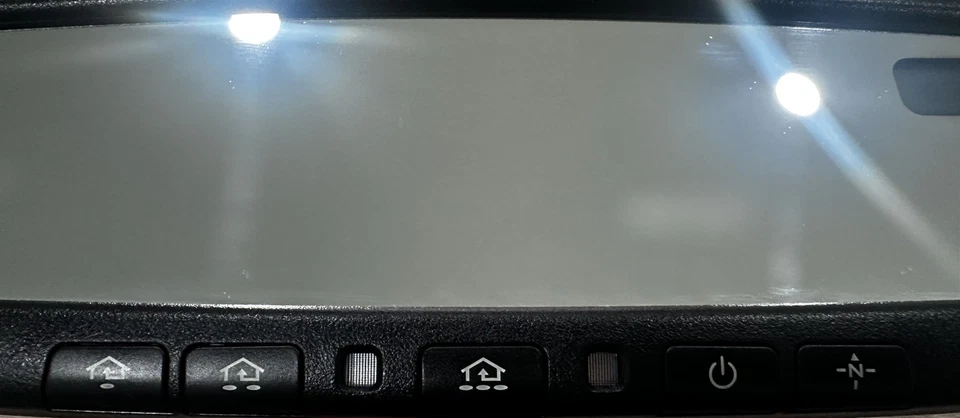 Espejo retrovisor Nissan Murano 2011-2014 atenuación automática Homelink OEM 96321-CM30A Foto 2 de 4