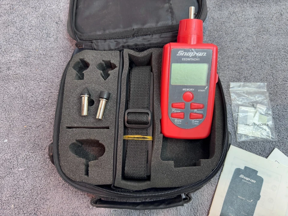 Snap-On Digital Tachometer EEDMTACH1 (Missing Surface Speed Test Wheel) - Image 4 of 4