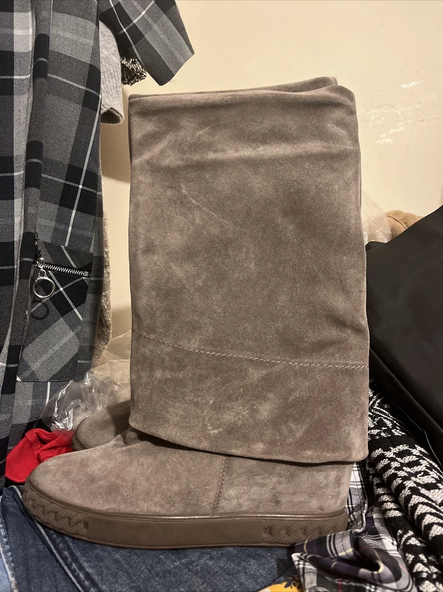 Real shop suede boots