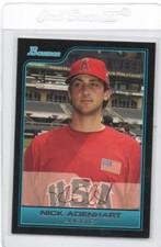 NICK ADENHART 2006 2008 Bowman Draft Future's Game Prospects