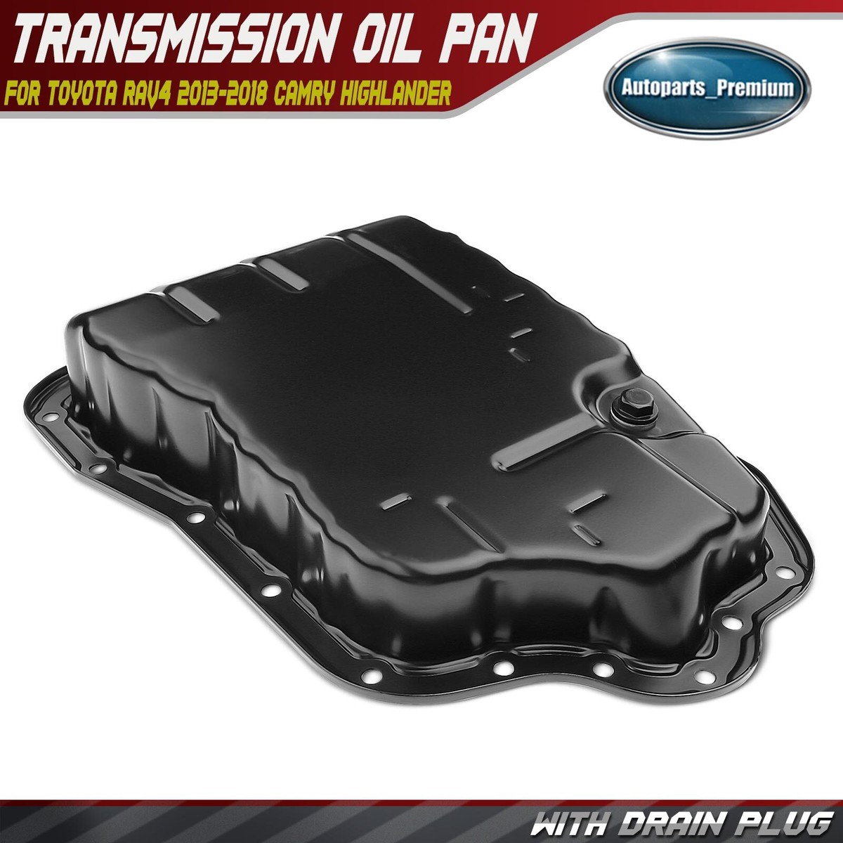 Auto Trans Oil Pan for Toyota Camry 10-13 Highlander 09-18 RAV4 13