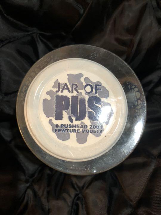 JAR OF PUS pushead PUS 2001 Fewture Models Limited Color JAR OF PUS pushead PUS 2001 Fewture Models Limited Color