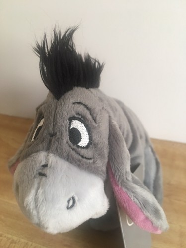 Disney Store "Eeyore" - 7 Zoll Mini Sitzsack Plüsch - NEU mit Etikett - Bild 5 von 10