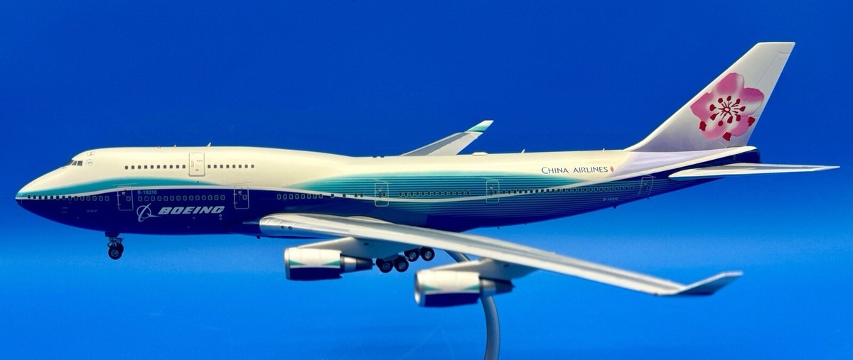 Inflight200 China Airlines Boeing 747-400 1:200 B-18210 Art