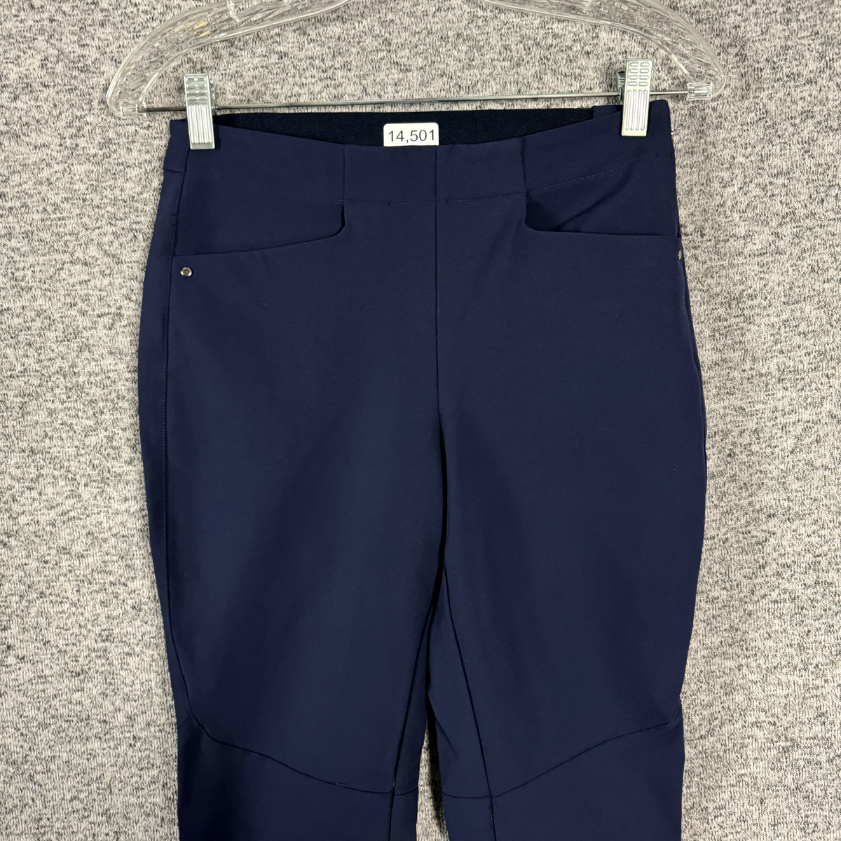 RLX Ralph Lauren Women's Size 0 Blue Nylon Slim Leg Side Zip Pants