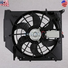Radiator Cooling Fan Assembly For 2001 2002 2003 2004 2005 BMW 325Ci 330Ci