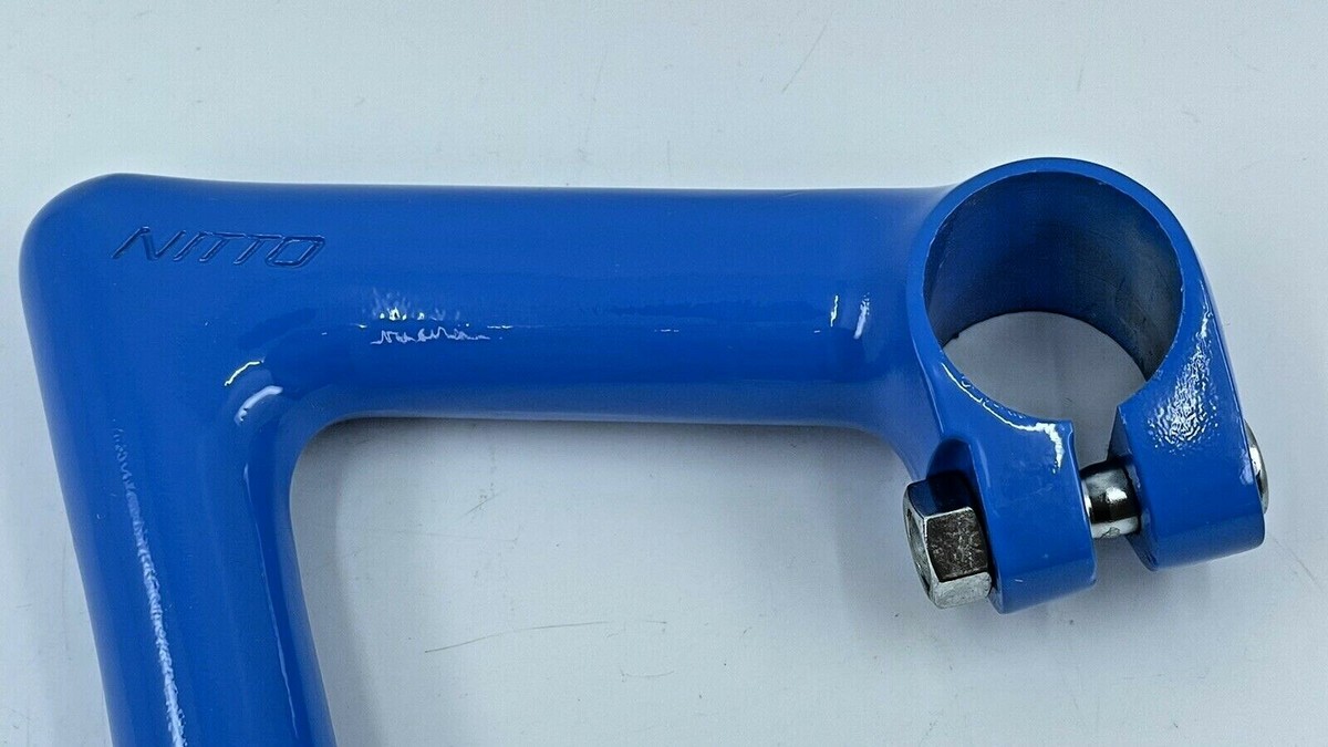 ド*西様 NITTO CRYSTEMBLUE Ultra Rare Vintage Nitto Crystemblue Handlebar Stem | eBay