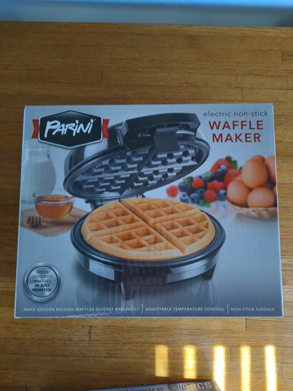 New Electric Waffle Maker Parini