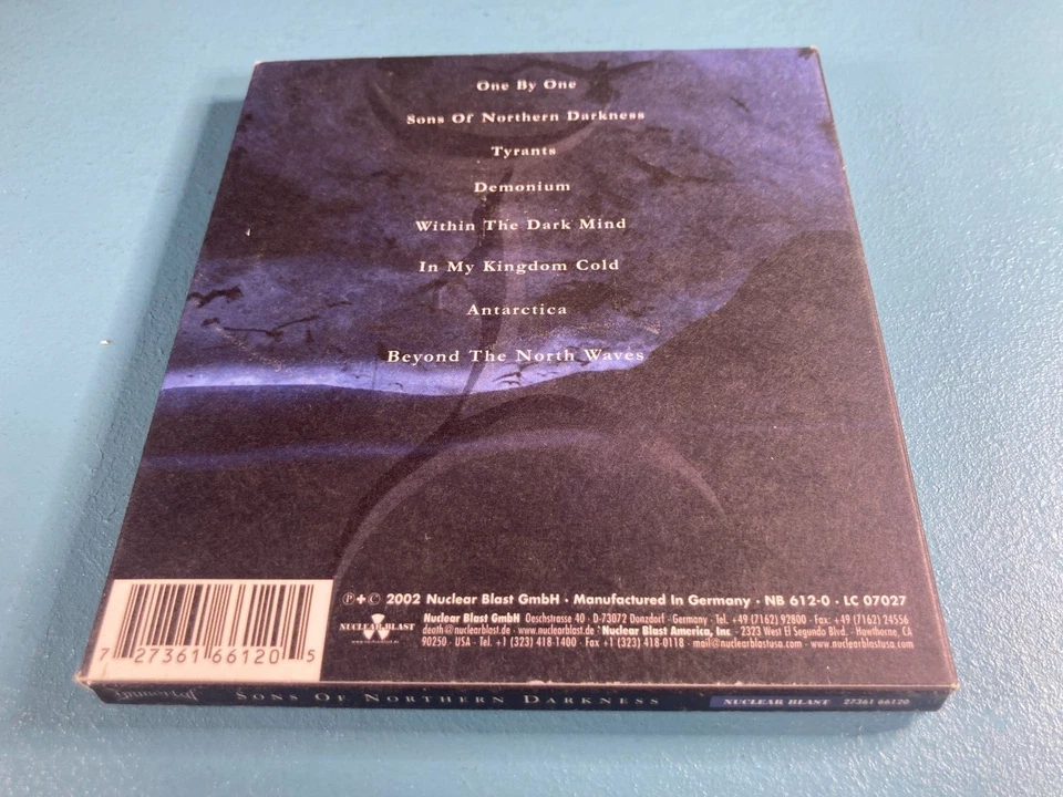 Immortal – Sons Of Northern Darkness - Musik CD Album - Limited Edition Digipak - Bild 2 von 2