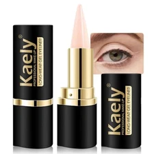 evpct 1Pcs Bright Nude Gel Eyeliner Pencil Eye Black Face Paint Stick Makeup Set