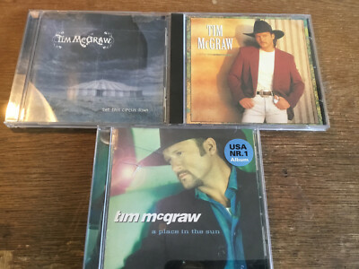 Tim McGraw  [3 CD Alben] A Place in the Sun + SAME + Set This Circus Down