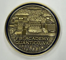 Quantico Virginia FBI  Academy  Challenge Coin V2