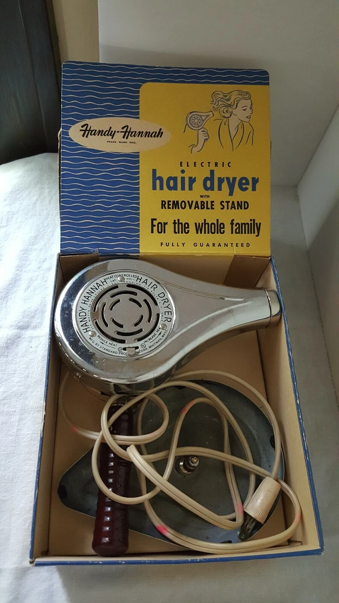 Vintage handy hannah hair dryer top
