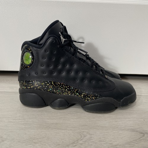 Youth Air Jordan 13 GS Gold Glitter 