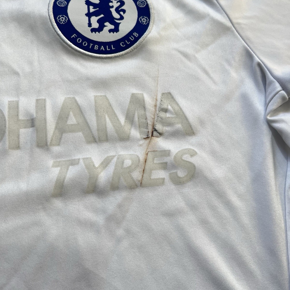Chelsea FC adidas 2XL 12/13シーズン　ユニフォーム Adidas Chelsea FC Jersey Large 13 14 White Youth Boys