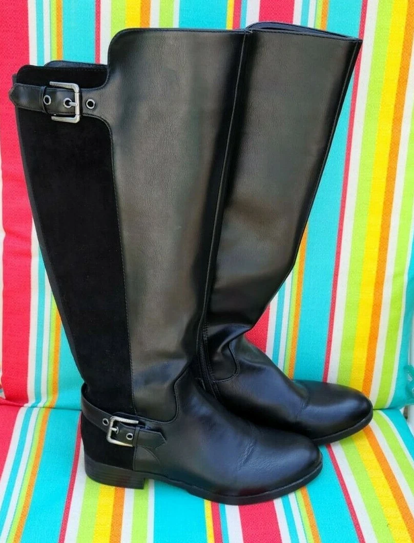 Liz claiborne black boots sale