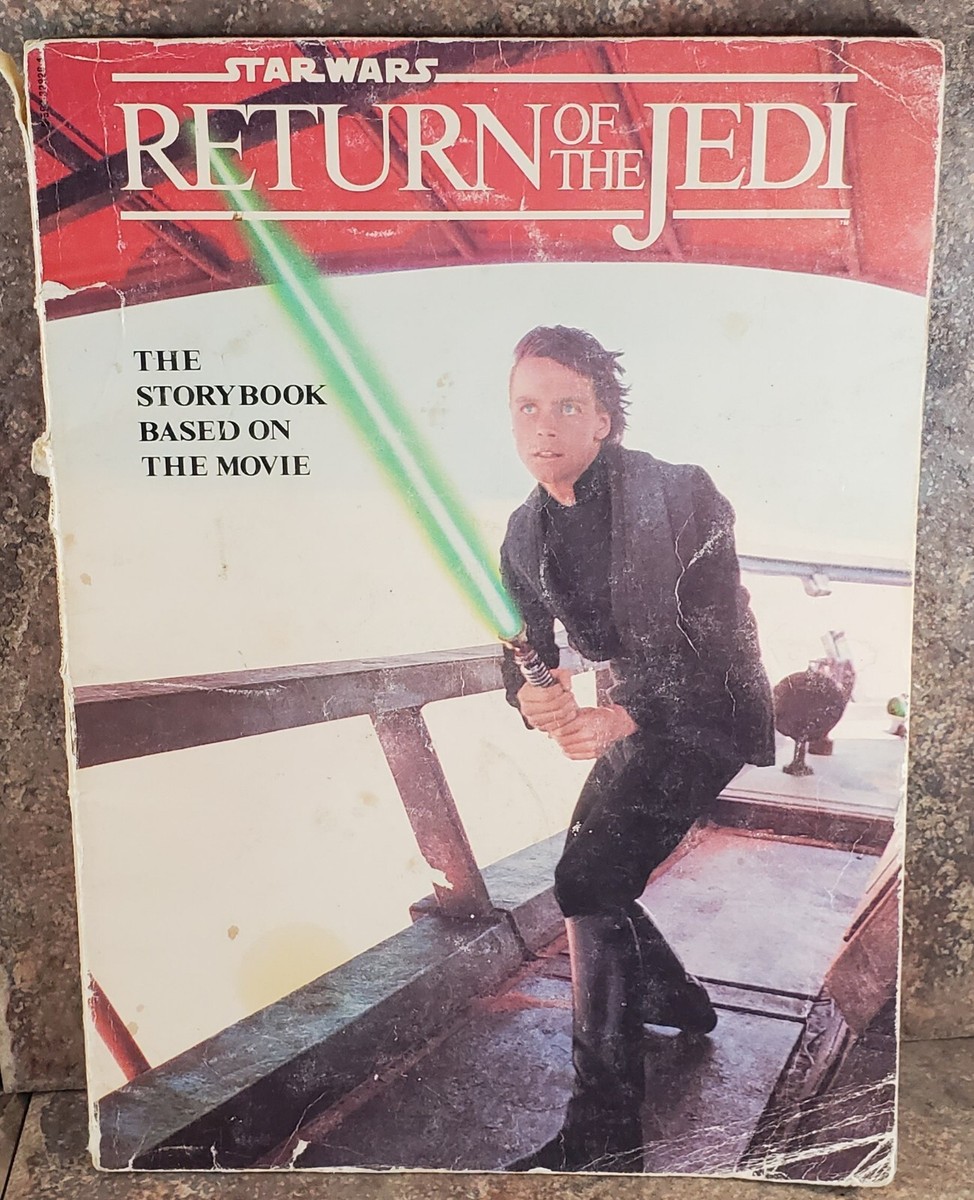 Vintage Star Wars Return of the Jedi Storybook | eBay