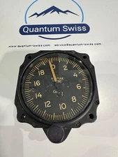 Rare Vintage Cessna Altimeter w/o Kollsman Window (dial turns) Garwin 22-972-01