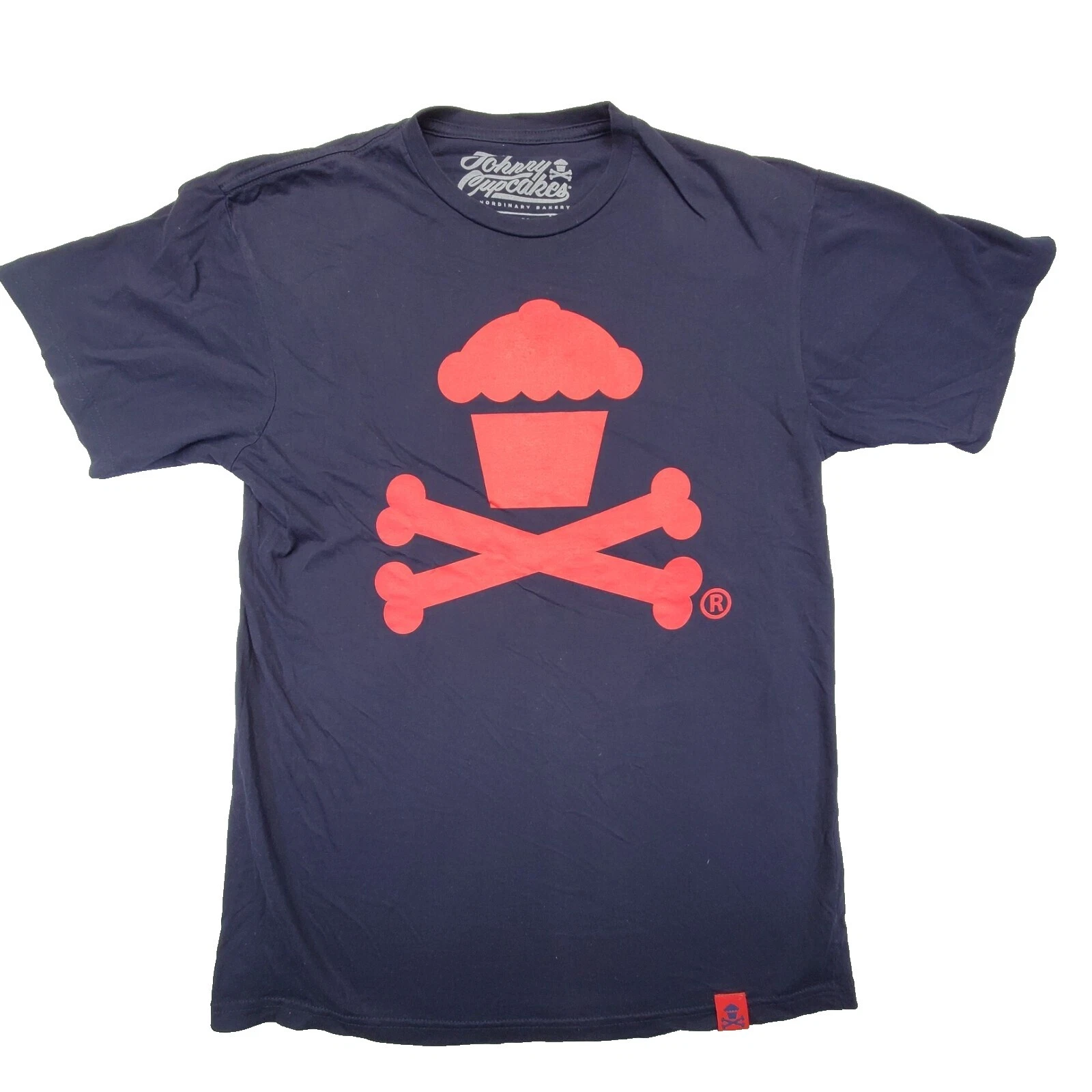 Johnny Cupcakes Solid Camisetas para Hombres