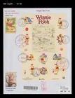 Animtion,Cartoon,Bear,Winnie the Pooh,Honey,Food,Tiger,Map,Japan 2013 REG FDC