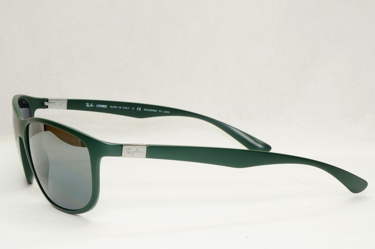 Ray-Ban Sunglasses Liteforce Polarized Silver Military Green Ray-Ban Sunglasses Liteforce Polarized Silver Military Green