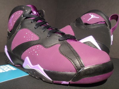 Nike Air Jordan Vii 7 Retro Gg Black Fuchsia Mulberry Grape Grey 009 6y 6 Ebay