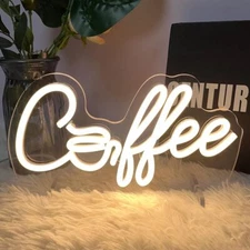 Coffee Table Number Neon Sign Desk Lamp Night Light Wedding Letter Led Neon Sign