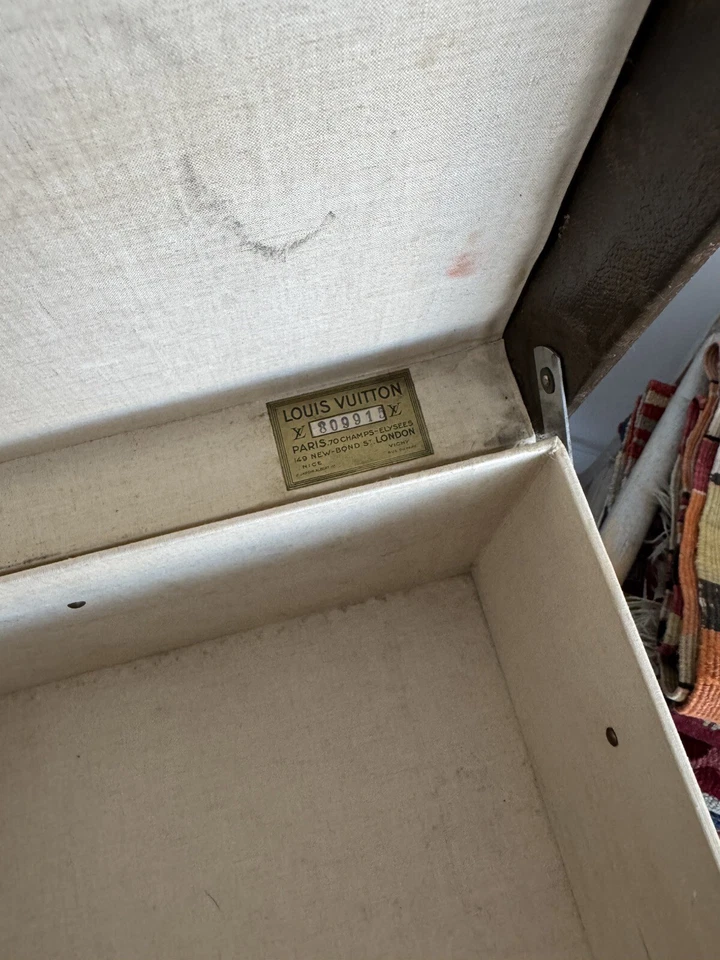 Antique Louis Vuitton Case, Trunk - Image 3 of 4