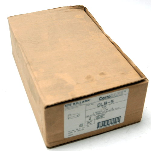 NEU Menge 2 Killark OLB-5 Rohr Körper LB Stil 1-1/2" Aluminium CorroSAFE - Bild 6 von 6