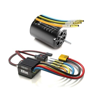 SkyRC TS50 ESC Motor Combo Set, 17.5T Brushless Powertrain Setup