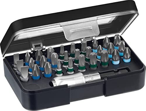 Wiha 41126 - Box set da 31 bit 79791-01 Bitbox Set 1 Rif. 797910101, nero (c9T)