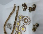 CORO Vtg Estate Costume Jewelry Fashion Necklace Earrings Jewelry Lot- NR — photo 4