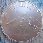 1 oz. DEBT SLAVERY Crescent City Silver rounds .999 fine silver