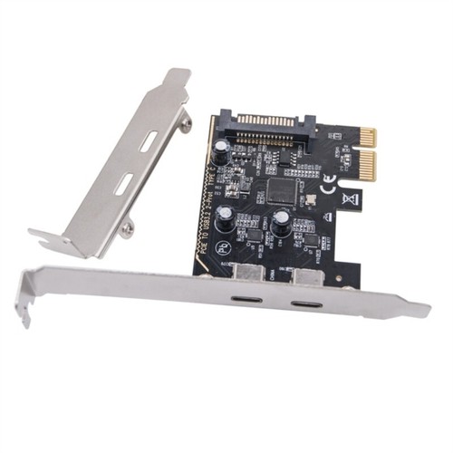 PCIe GEN1 USB 3.2 Card ASM1042 PCIE to Type C USB 3.2 Internal Expansion Card - Picture 5 of 8