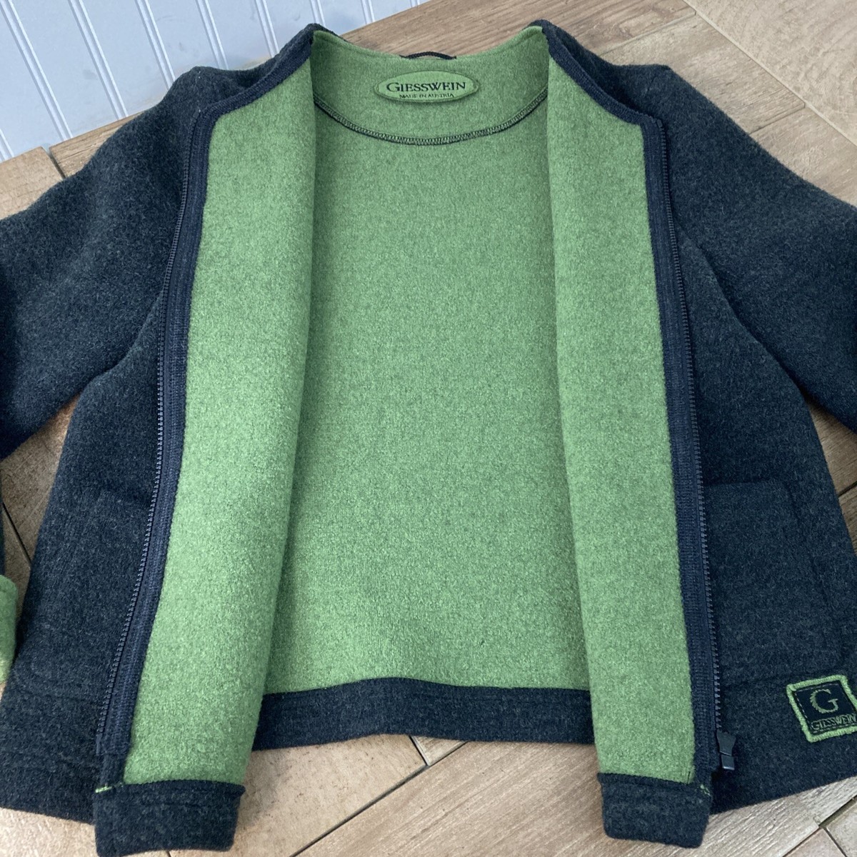 【GIESSWEIN】チロリアン wool jacket GIESSWEIN ボイルドウール チロリアンジャケット オーストリア