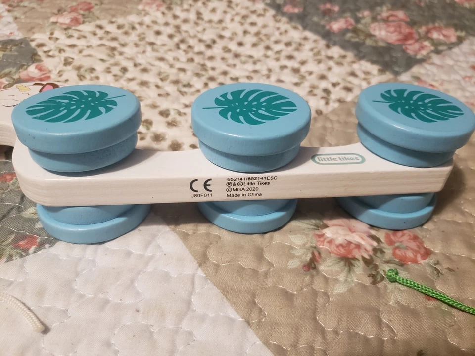 Little Tikes Llama-Corn Pull Juguete Madera Critters Desarrollo 12 Mos Infantil Foto 4 de 4