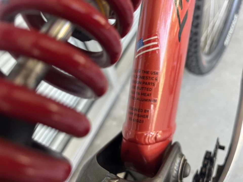 Bicicleta de montaña Gary Fisher Level Betty FH 2 1998 hecha en Estados Unidos Foto 3 de 4