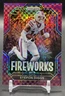 2022 Panini Prizm Fireworks Purple Power Prizm /49 Stefon Diggs #F-13