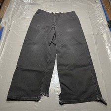 Vintage Ben Davis 90s Gorilla Cut Black Mens 36 X 28 Work Pants 674 Thrashed