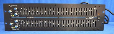 CARVIN EQ2030 DUAL 1/3 OCTAVE EQUALIZER......