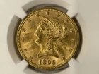 1895 $10 Liberty Head Gold Eagle - NGC MS 62 -🔥 🔥 🔥 🔥