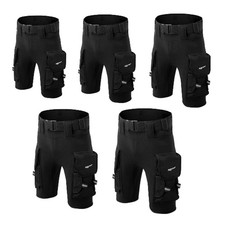 Pantaloncini Da Muta Da Uomo con Ampie Tasche per Immersioni Subacquee E Surf