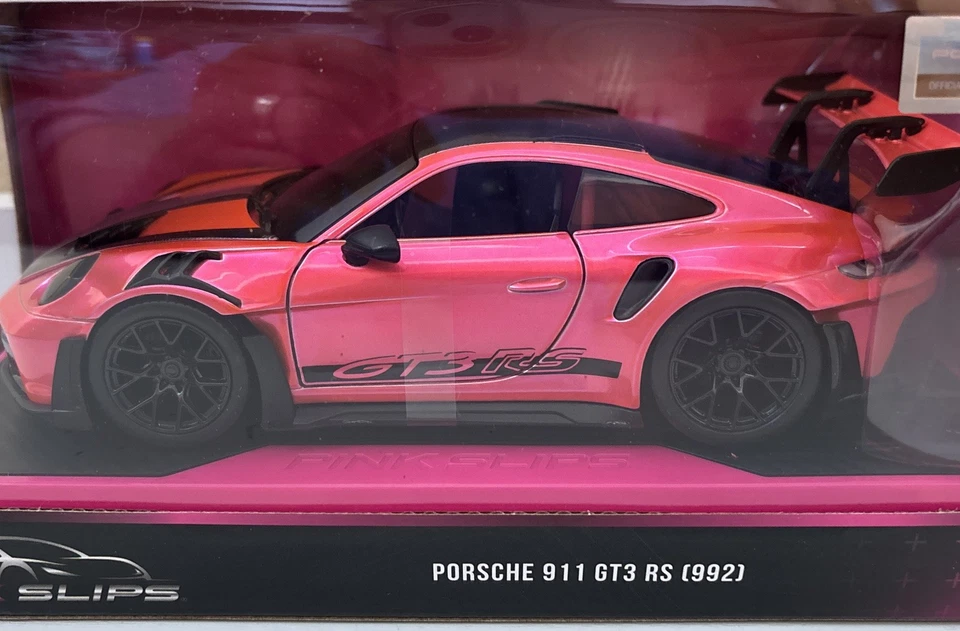 Jada Pink Slips Porsche 911 GT3 RS 992 PINK 1:24 - Image 2 of 4