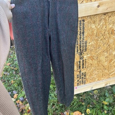 Bemidji Woolen Mills Plaid pants size 36 85% wool