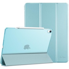 ProCase Slim Smart Cover Translucent Hard Shell Case for 13 in iPad Air Aqua